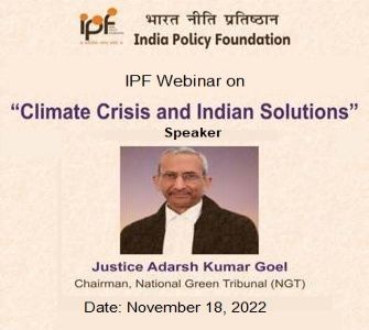 India Policy Foundation webinar report on 